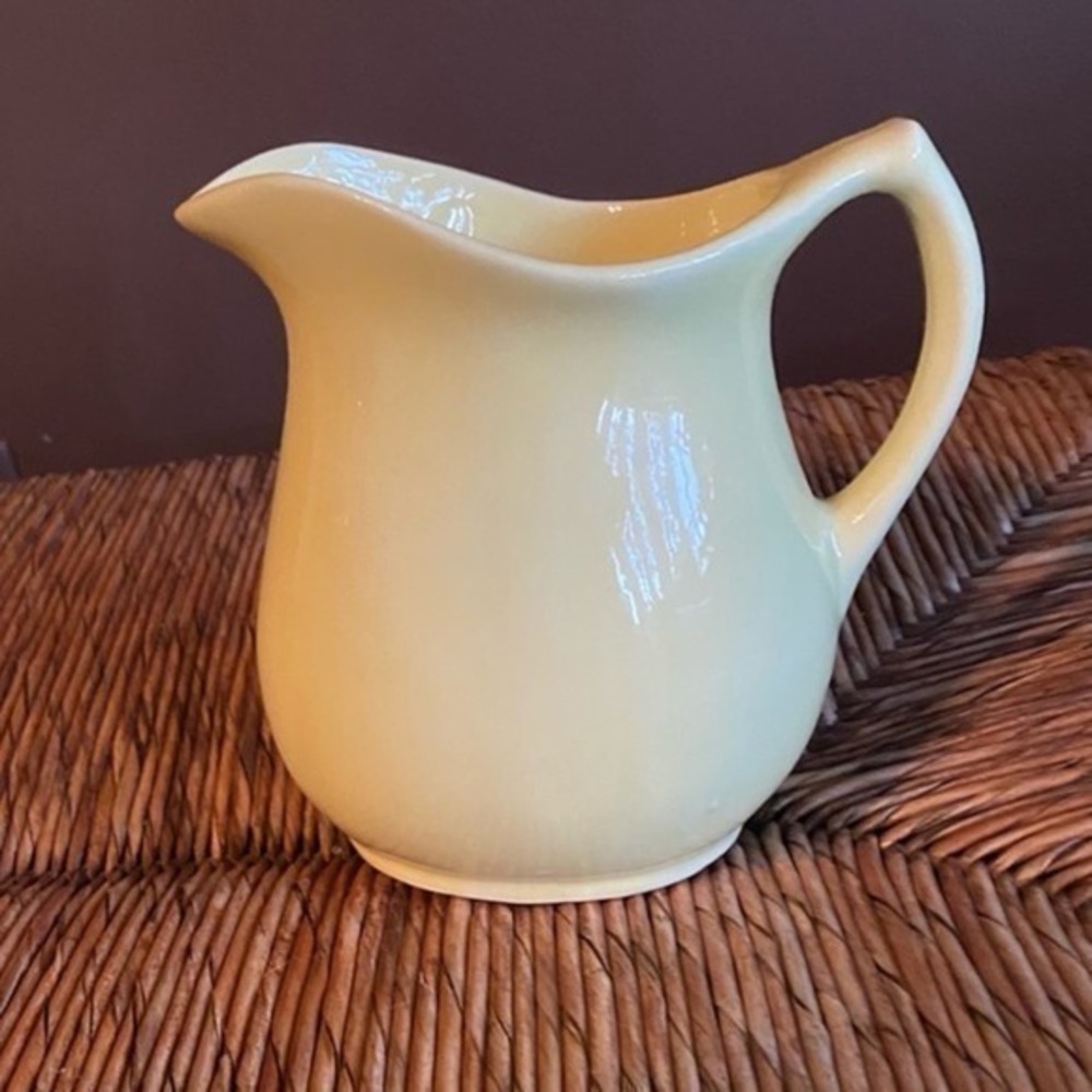 Vintage Robinson Ransbottom Yellow Pitcher
